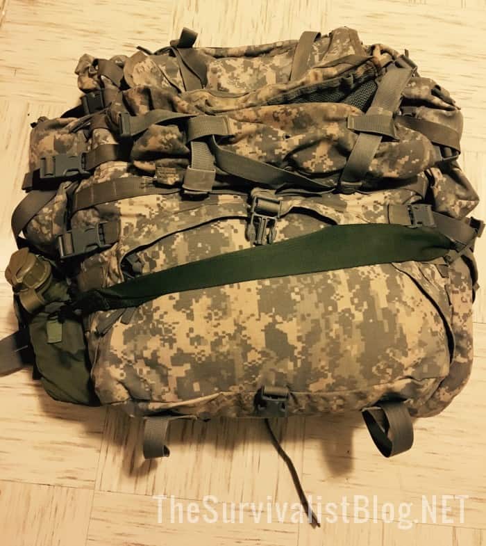 military molle bug out bag