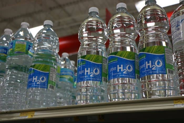 commercial water bottles