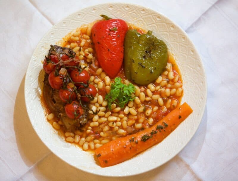 baked beans dish