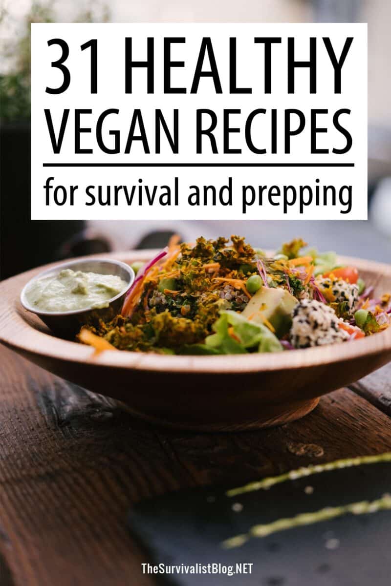 vegan recipes Pinterest image 
