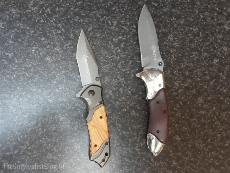 Browning and Mastiff knives